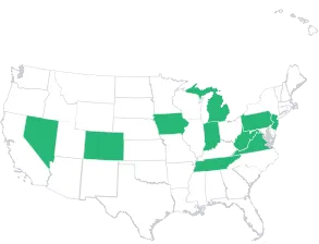 foxbet legal states map