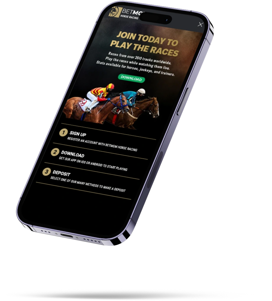 BetMGM Horse Racing Betting Site