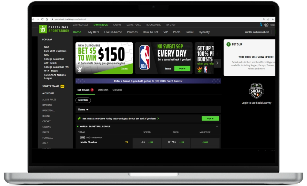 DraftKings Wyoming User experience