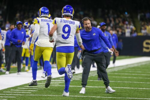 
Is Matthew Stafford's absence a blessing for the Rams this week? Credit: Chuck Cook-USA TODAY Sports

